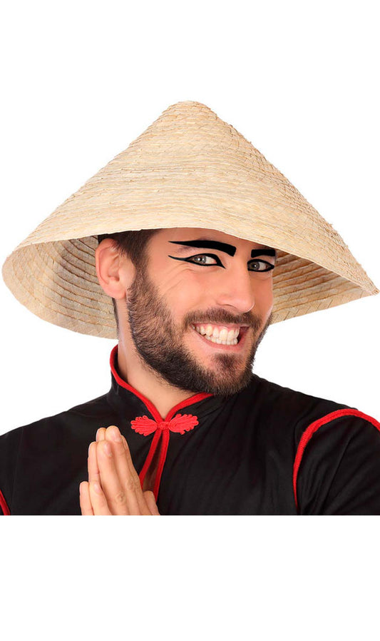 Gorro Oriental de Paja