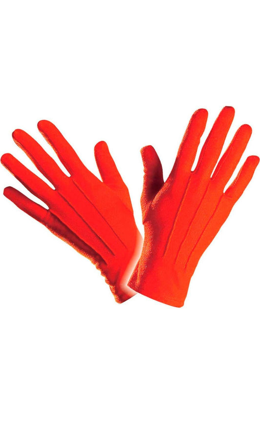 Guantes Cortos Rojos