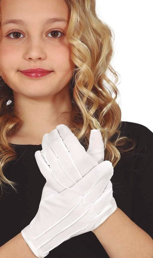 Guantes Blancos infantil