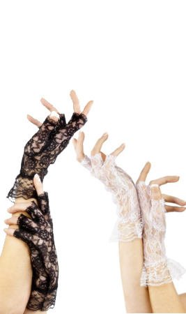 Guantes Encaje Colores