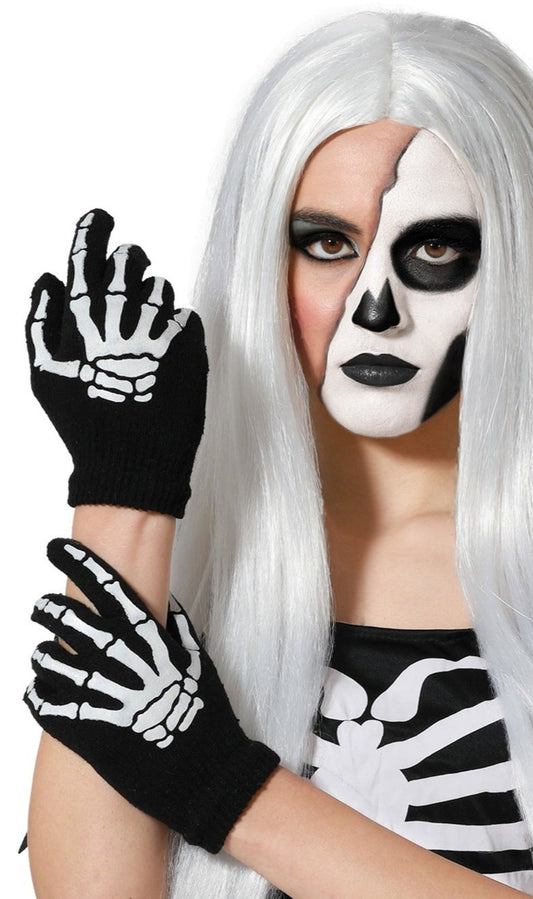 Guantes de Esqueleto Cortos Eco