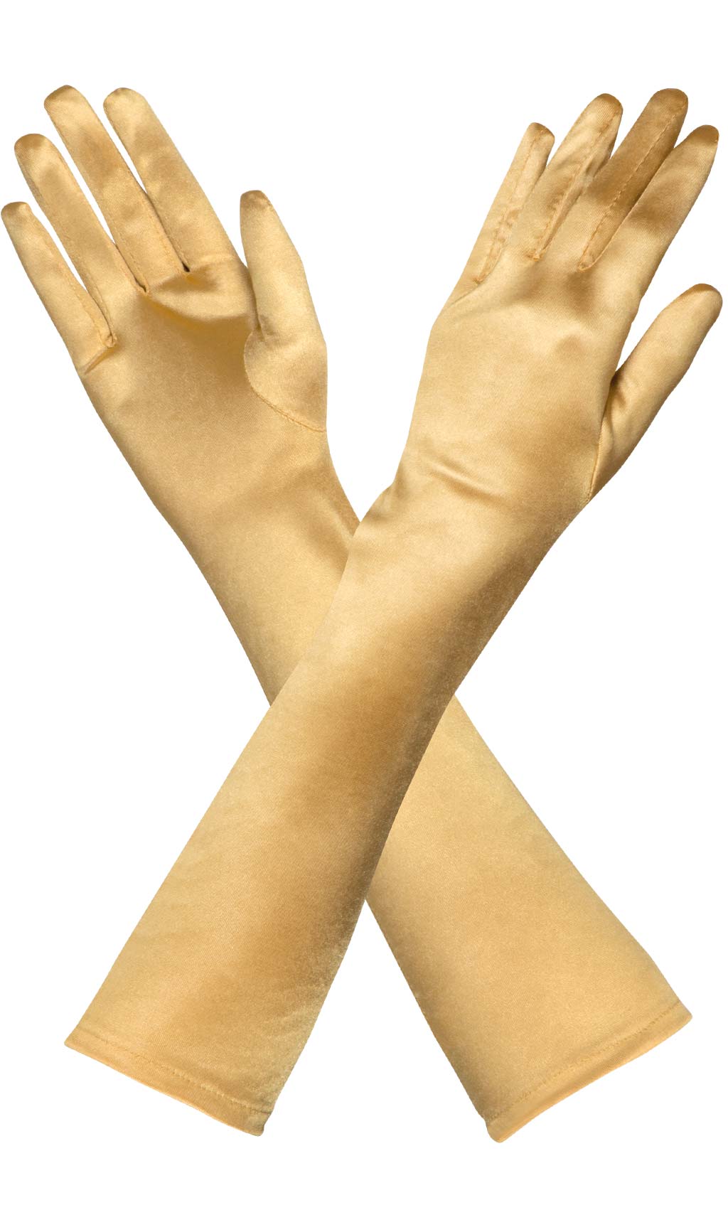 Guantes Largos Dorados
