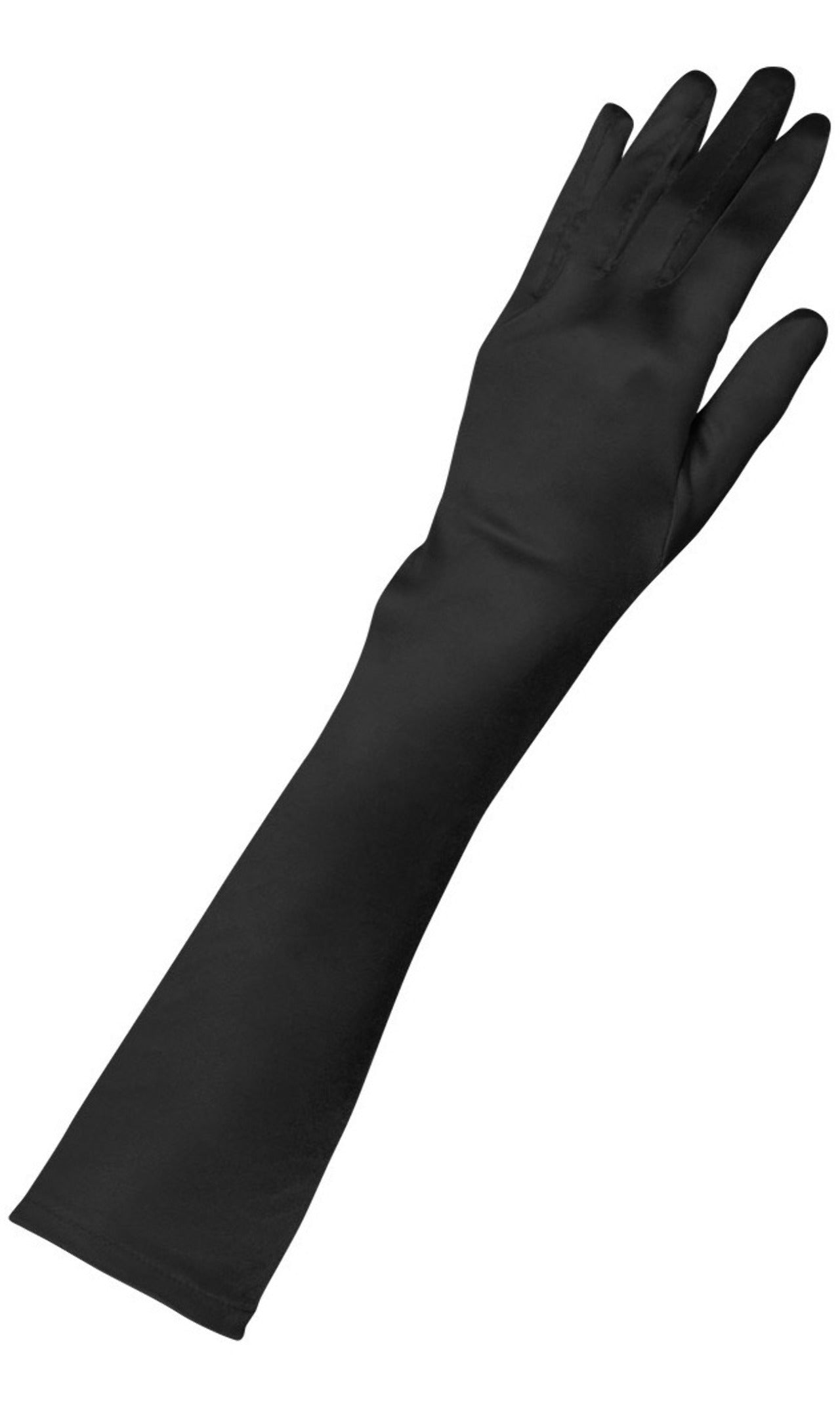 Guantes Largos Negros 45 cm】- ⭐Miles de Fiestas⭐