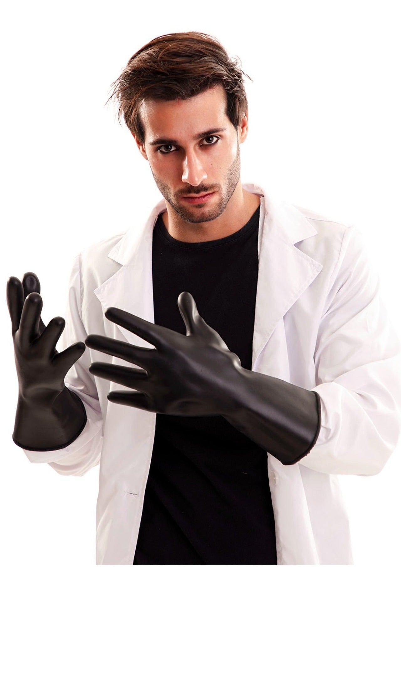 Guantes Negros Pvc