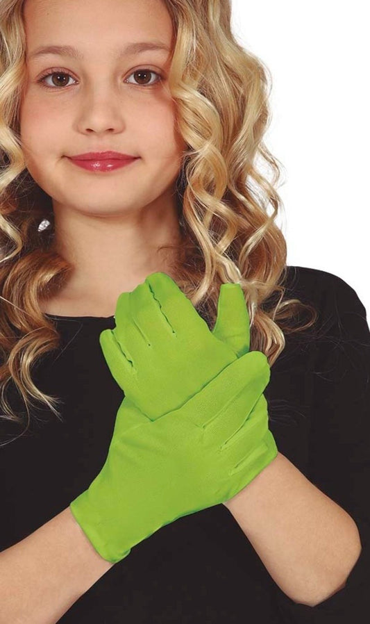 Guantes Verde Claro Eco infantil