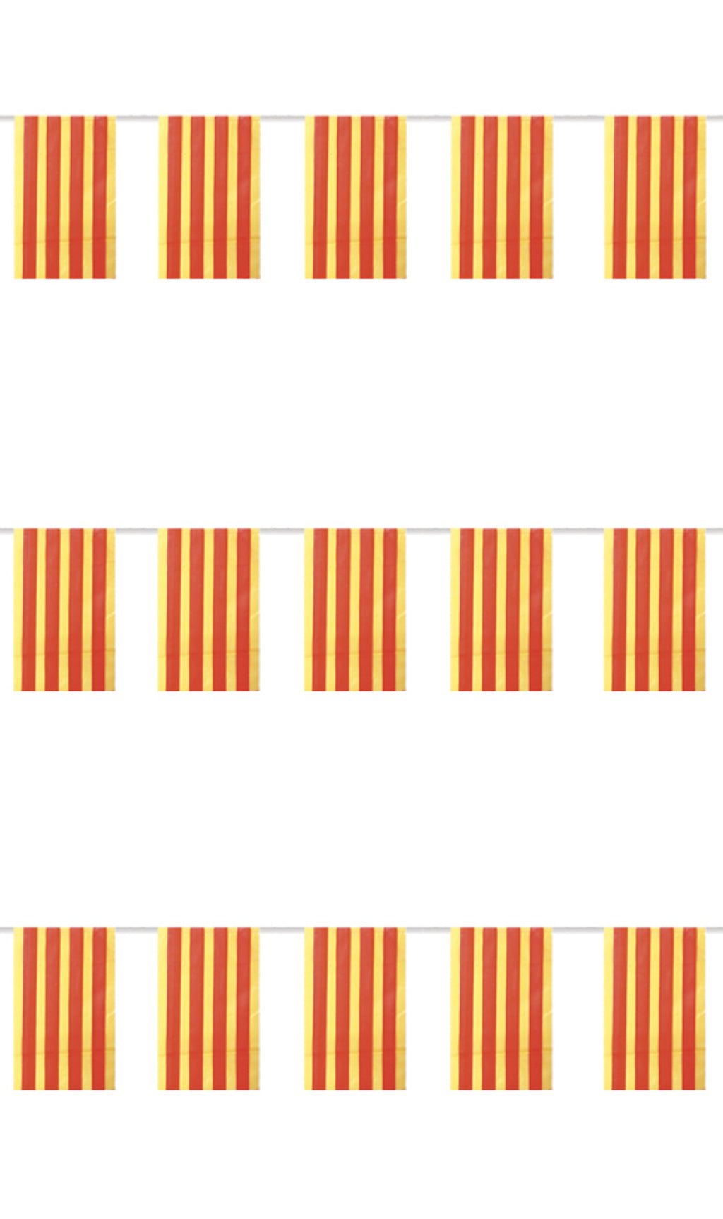 Guirnalda de Banderines Catalana
