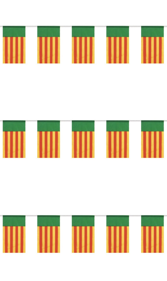Guirnalda de Banderines de Castellón