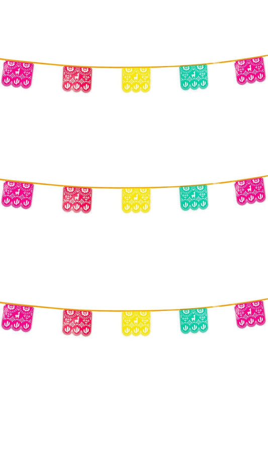 Guirnalda de Llama Multicolor