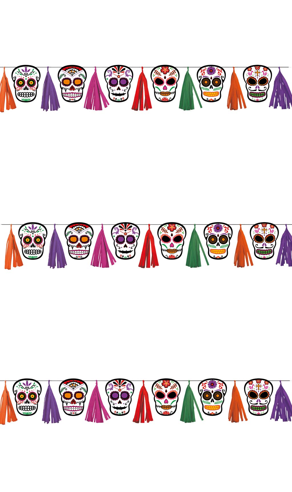 Guirnalda del día de los Muertos