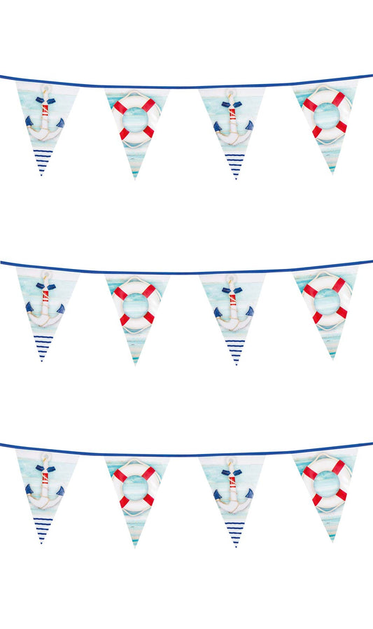 Guirnalda Marinera de Triángulos