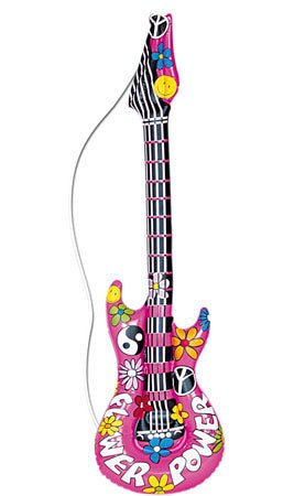 Guitarra Hippie Flower Hinchable
