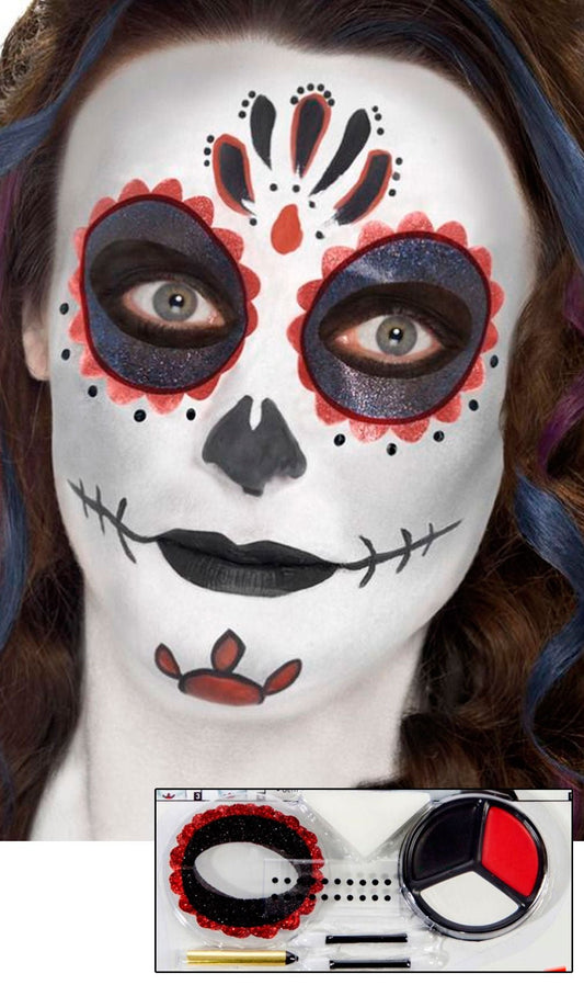 Kit de Maquillaje de Catrina Siniestra