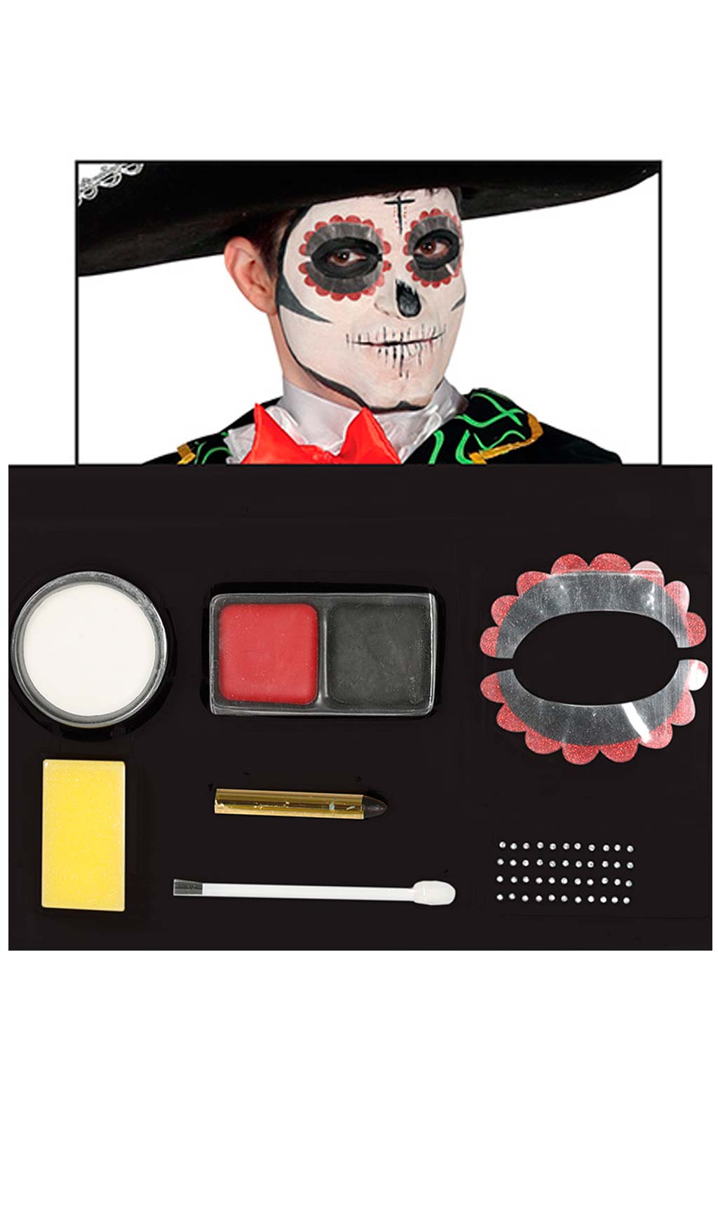 Kit de Maquillaje "Día de los Muertos"