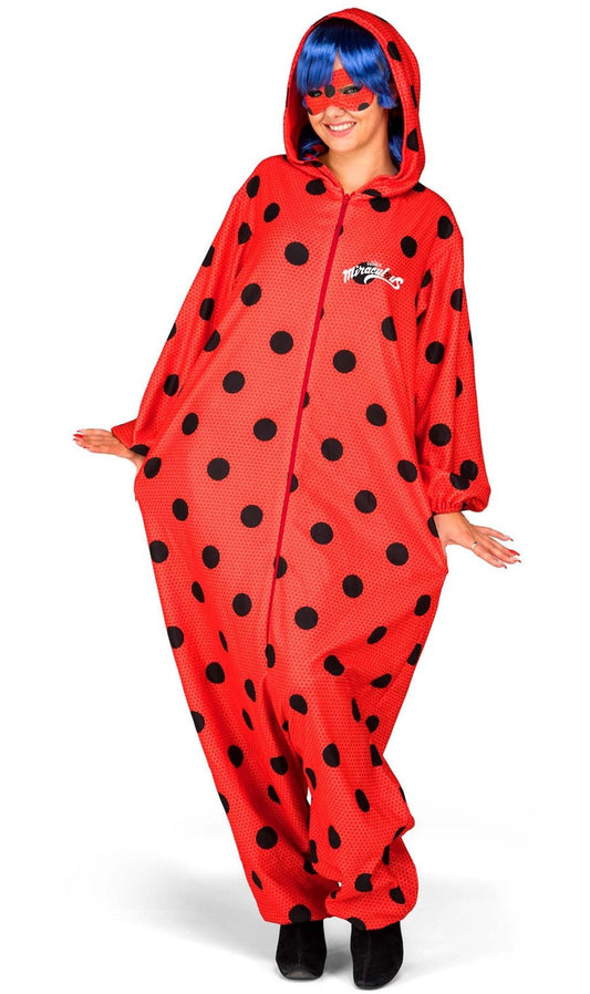 Disfraz de Ladybug™ Kigurumi para adulto I Don Disfraz