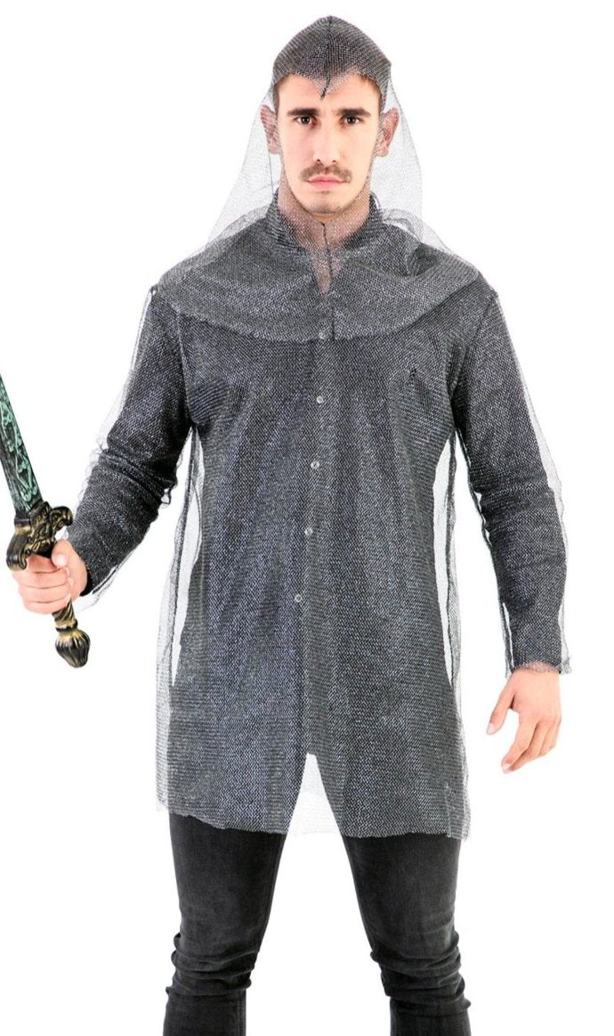 Malla de Armadura Medieval para adulto I Don Disfraz