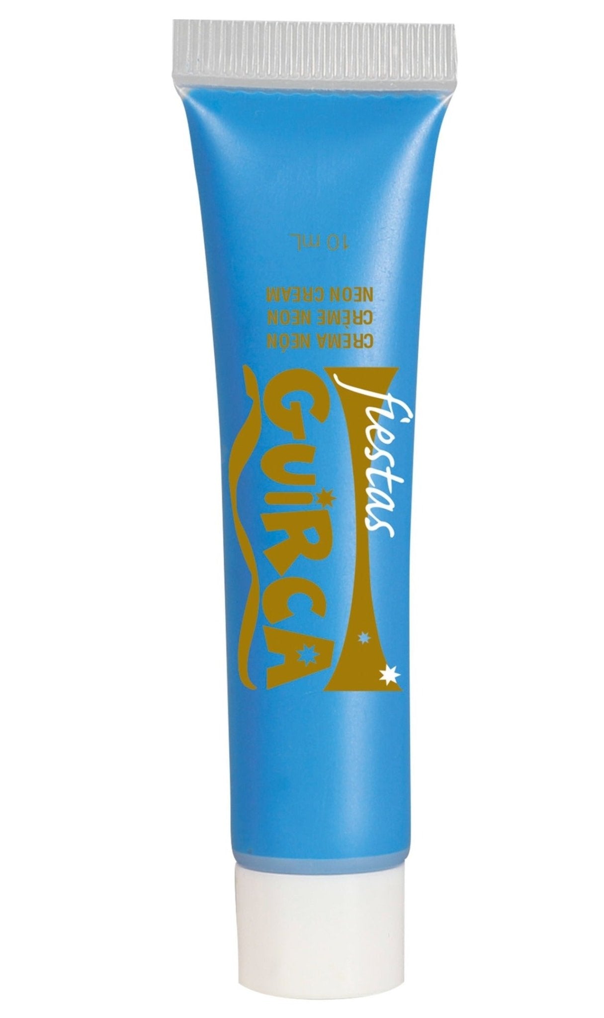 Maquillaje en Crema Azul Fluorescente