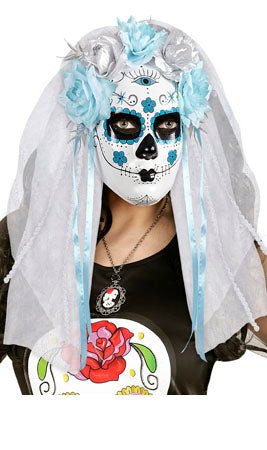 Máscara Catrina Velo