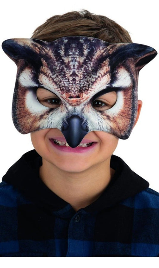 Máscara de Búho infantil