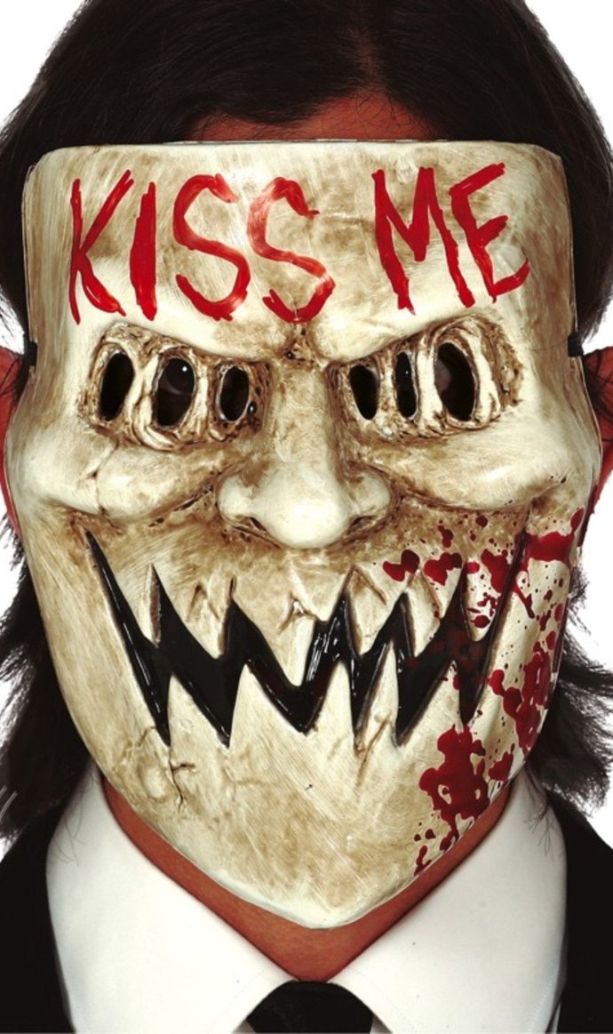 Máscara de La Purga Kiss Me