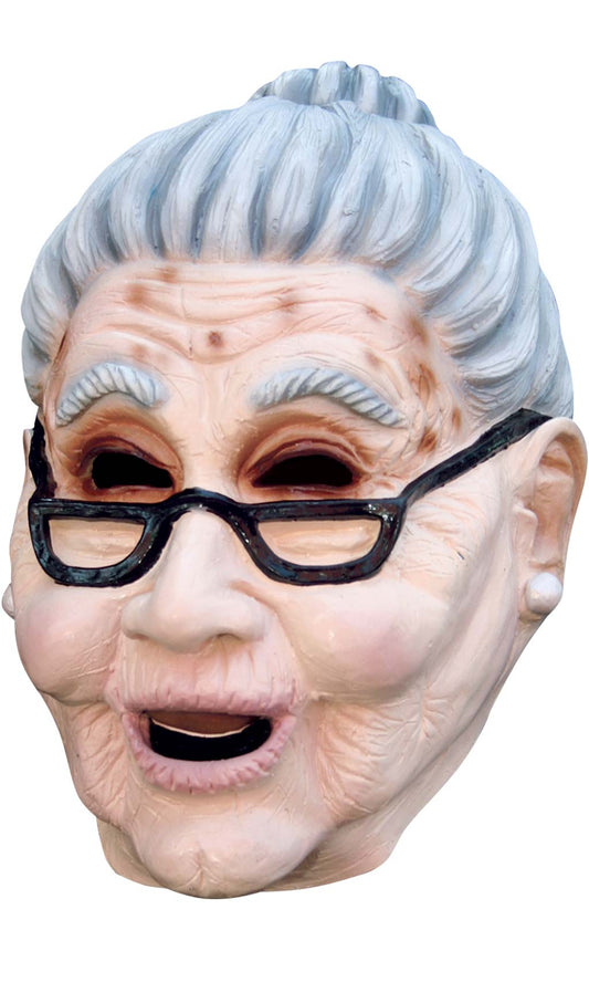 Máscara de látex Anciana