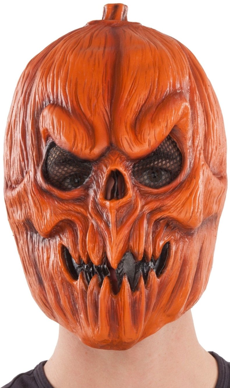 Máscara de látex Calabaza Perversa