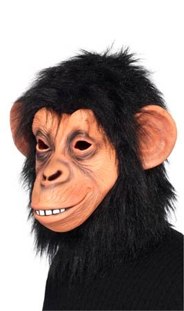 Máscara de látex Chimpancé Sonrisa