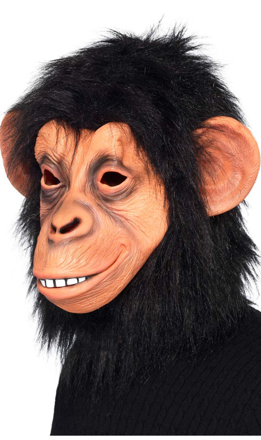 Máscara de látex Chimpancé Sonrisa