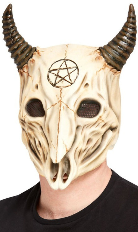 Máscara de látex de Carnero Satánico