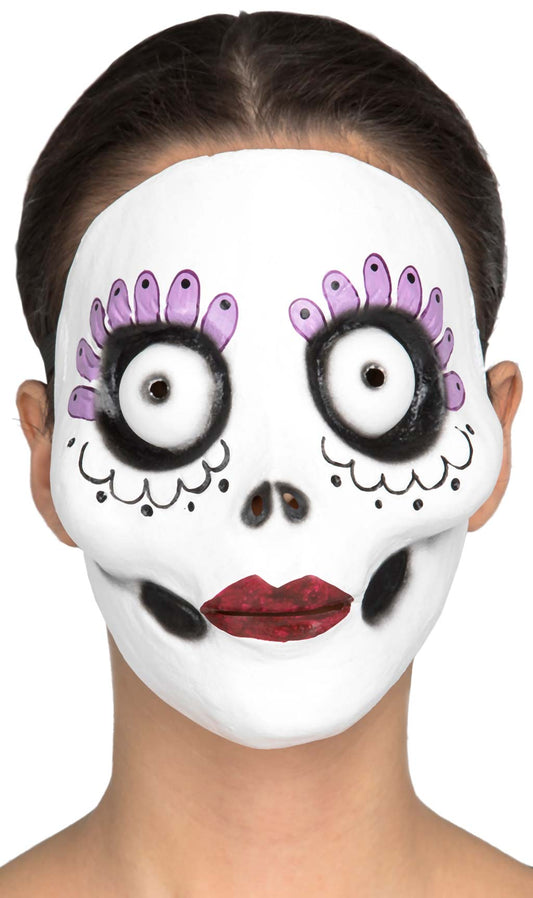 Máscara de látex de Catrina Coco