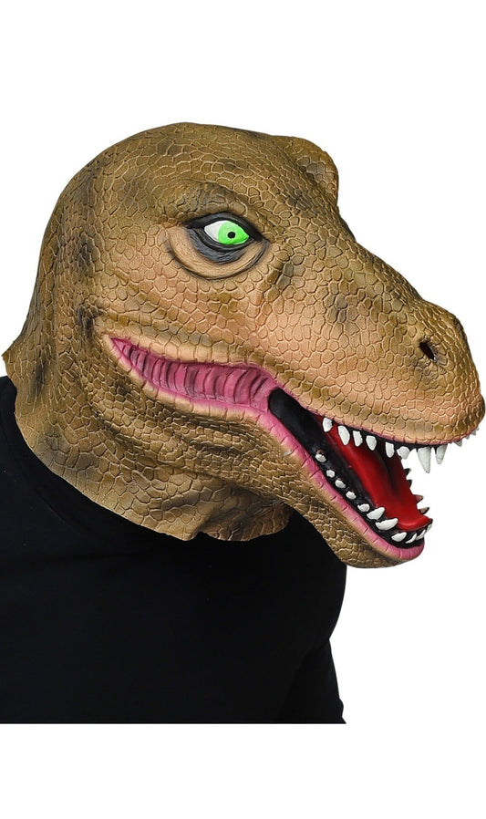 Máscara de látex de Dinosaurio T-Rex