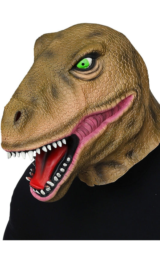 Máscara de látex de Dinosaurio T-Rex