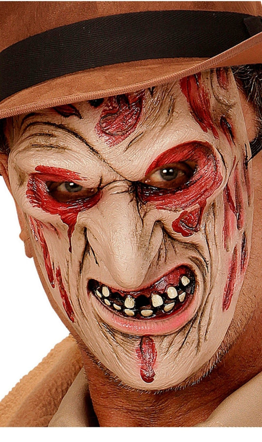 Máscara de látex de Freddy Asesino