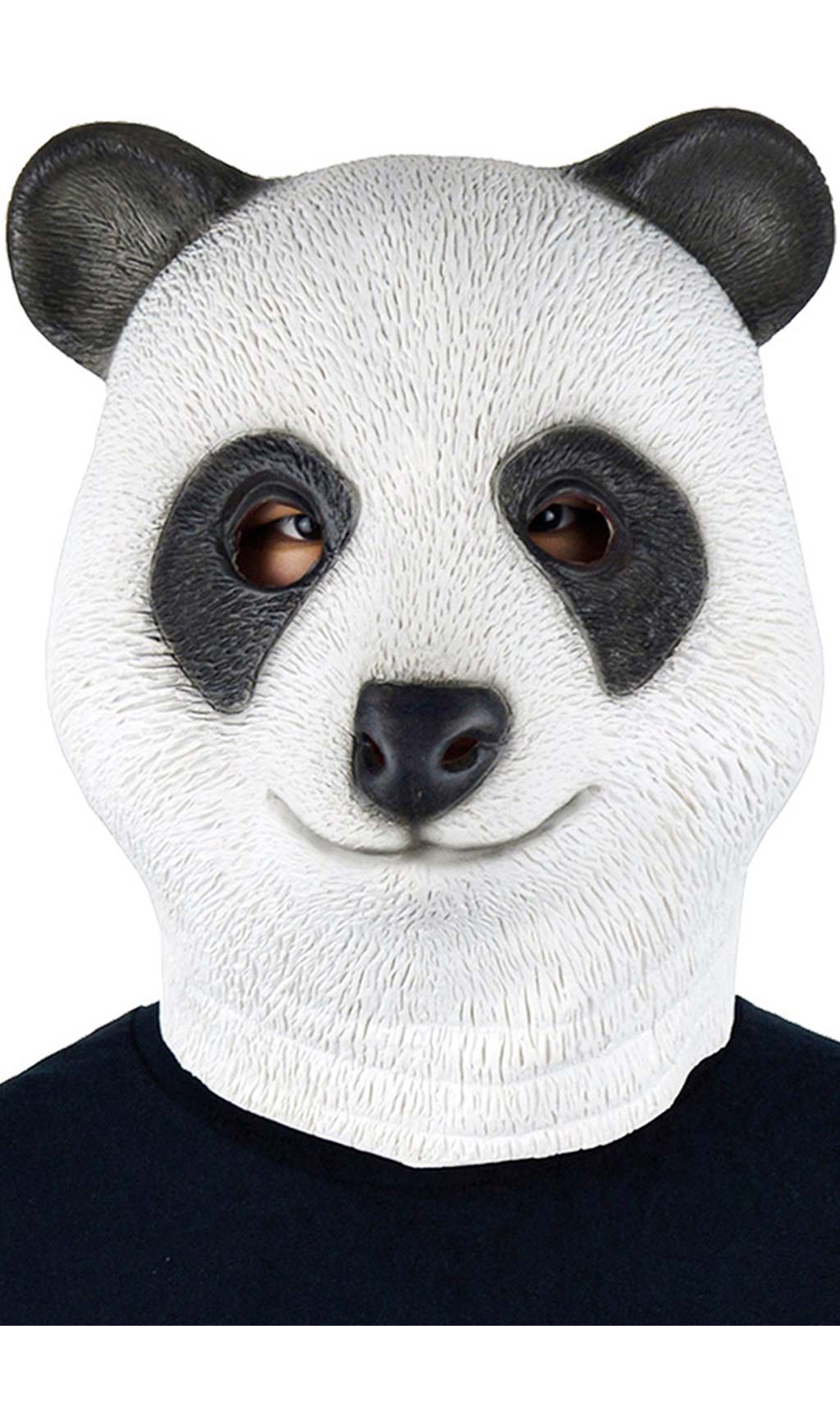 Máscara de látex de Oso Panda