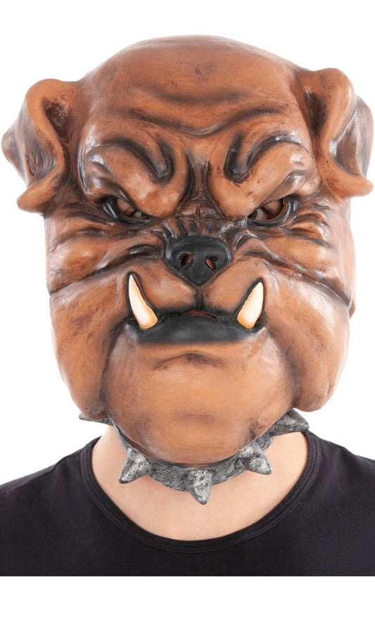 Máscara de látex de Perro Bóxer