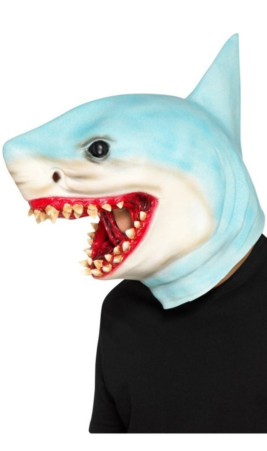 Máscara de látex de Tiburón