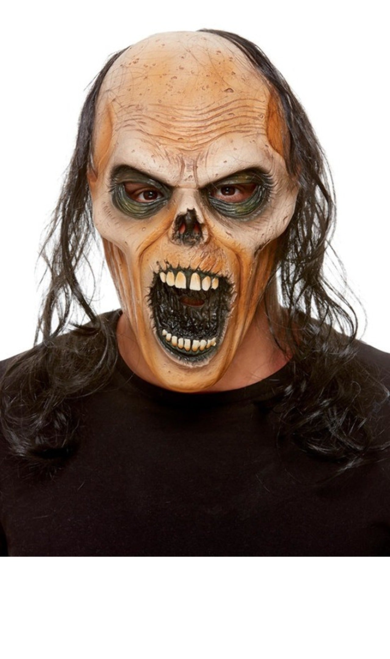 Máscara de látex de Zombie Terrorífico