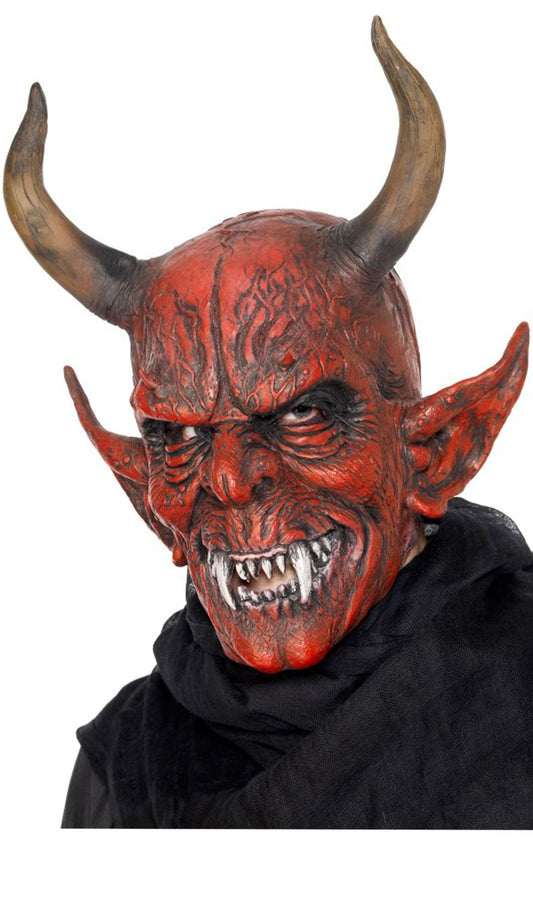 Máscara de látex Diablo Satánico