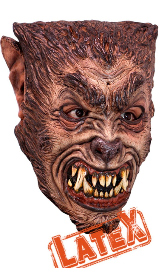 Máscara de látex Hombre Lobo Salvaje
