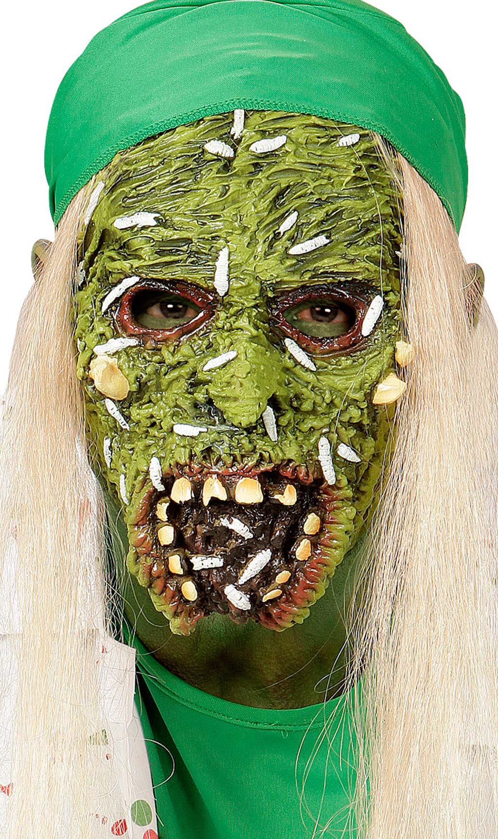 Máscara de látex Zombie Tóxico infantil