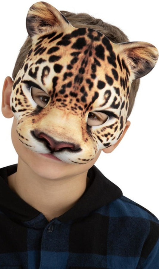 Máscara de Leopardo infantil