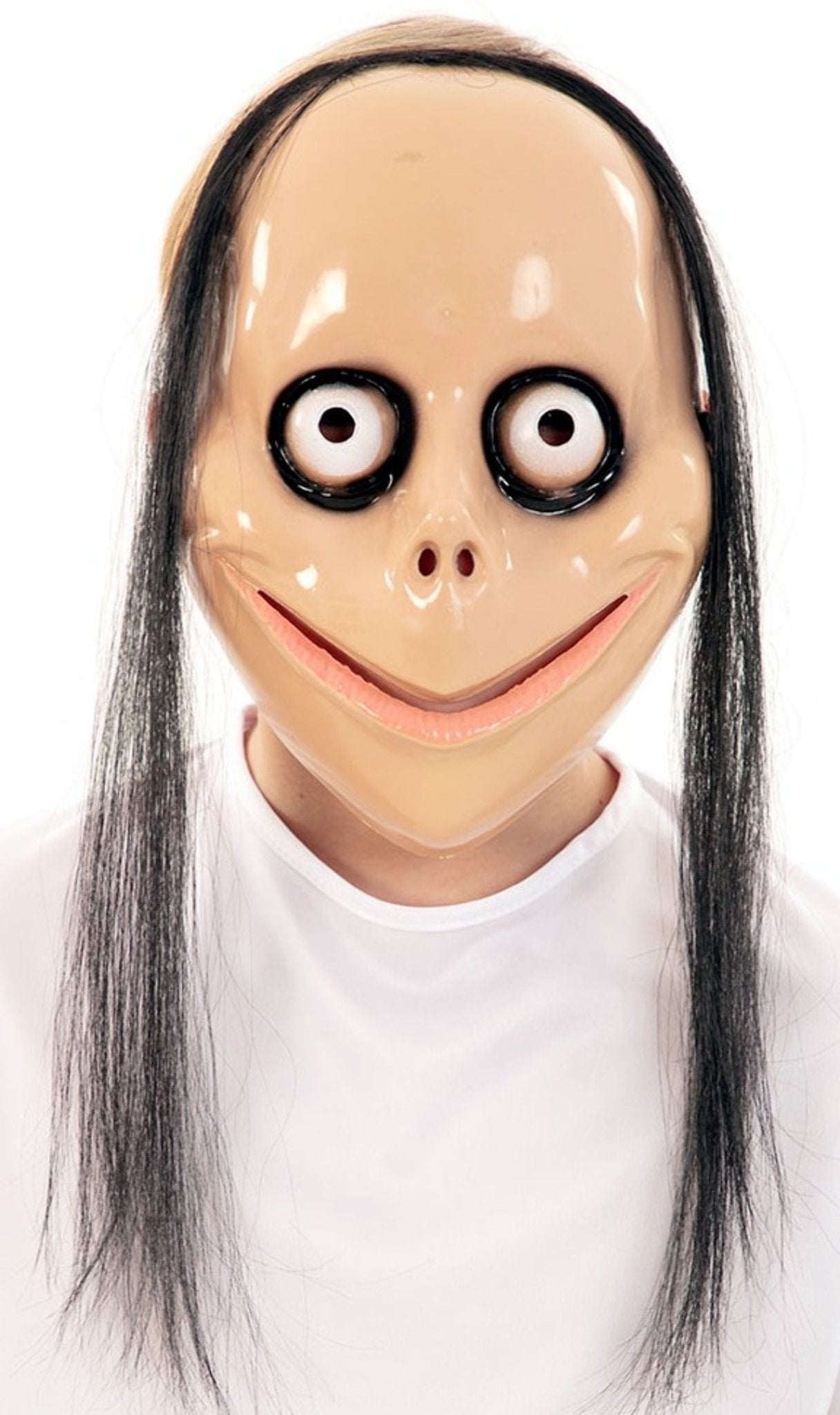 Máscara de Momo Creepypasta infantil