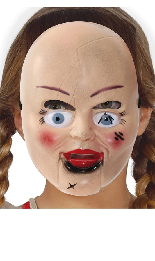Máscara de Muñeca Annabelle infantil