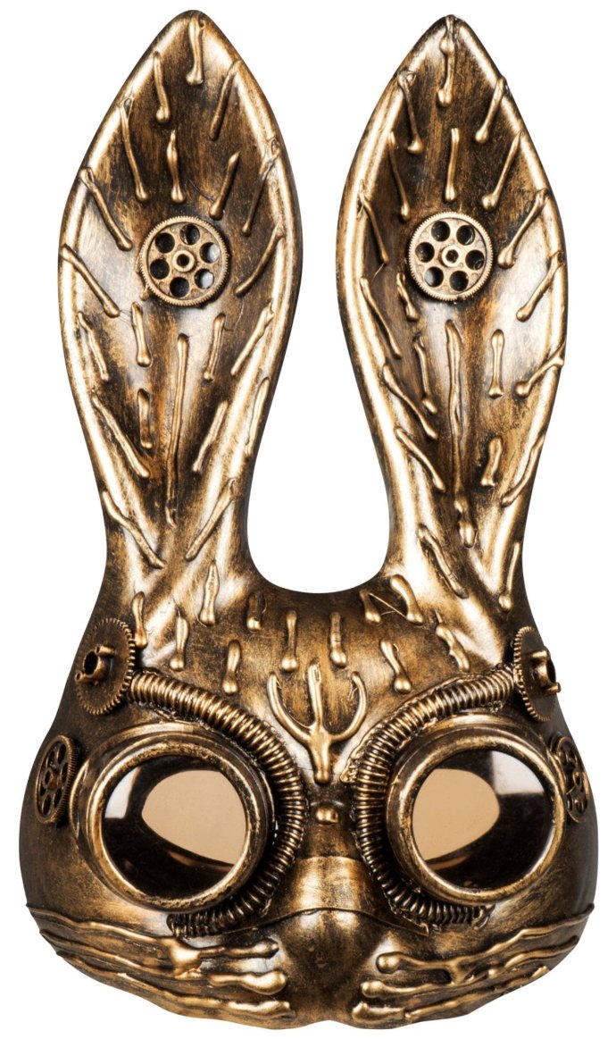 Máscara de Steampunk Conejo