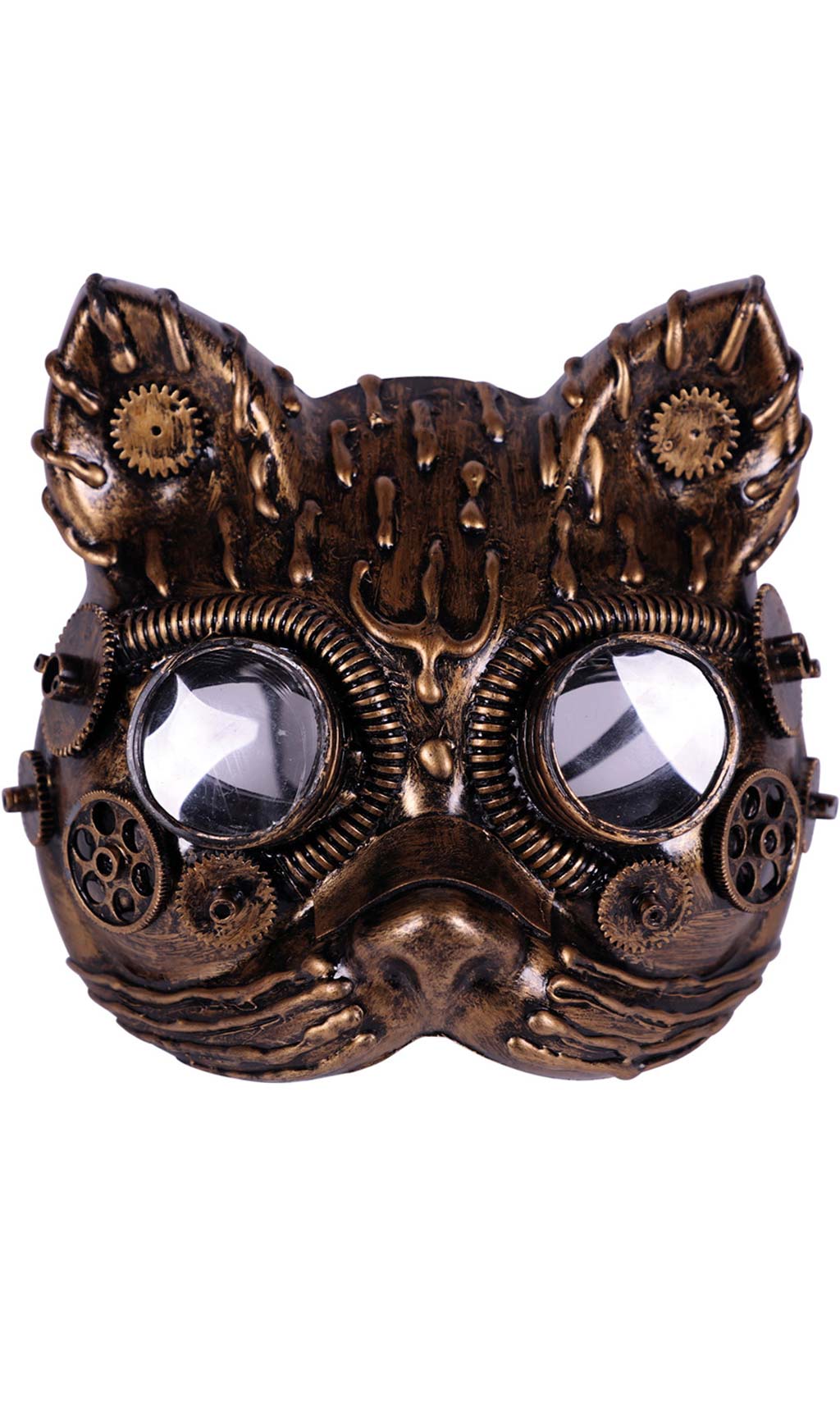 Máscara de Steampunk Felino