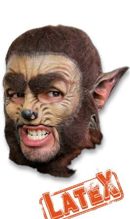 Máscara de látex Hombre Lobo