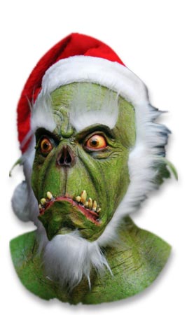 Máscara de látex Green Santa
