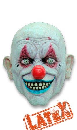 Máscara de látex Payaso Malo