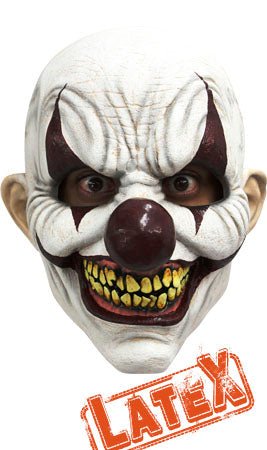 Máscara de látex Payaso Burlón