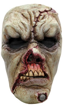 Máscara de látex Zombie Verruga