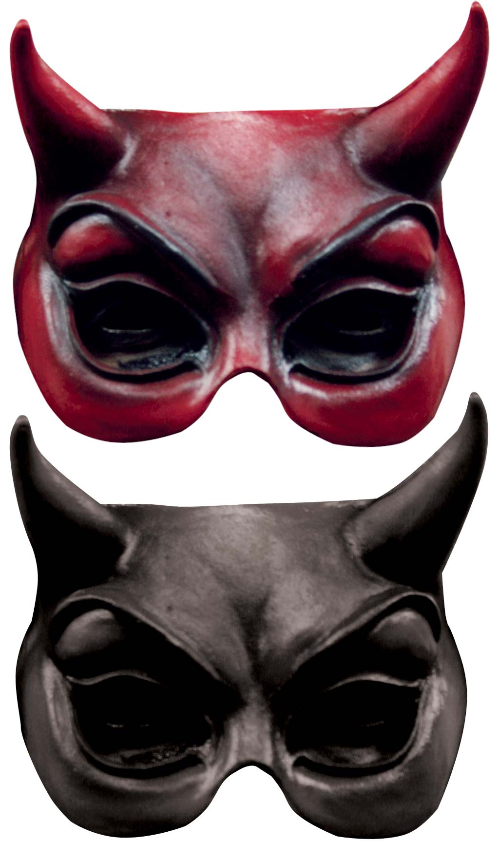 Media Máscara de látex Demonio Colores